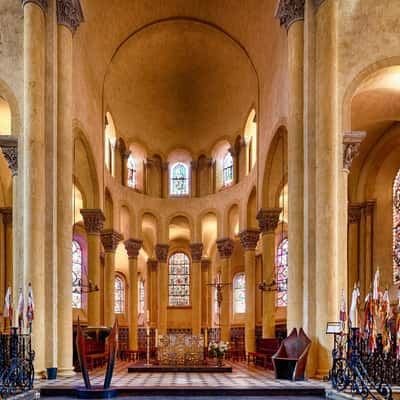 Basilica of Our Lady of the Port of Clermont-Ferrand, France