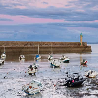 Binic harbor, France