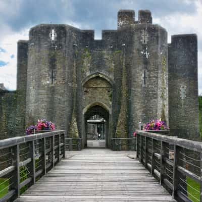 Caerphilly Castle, United Kingdom