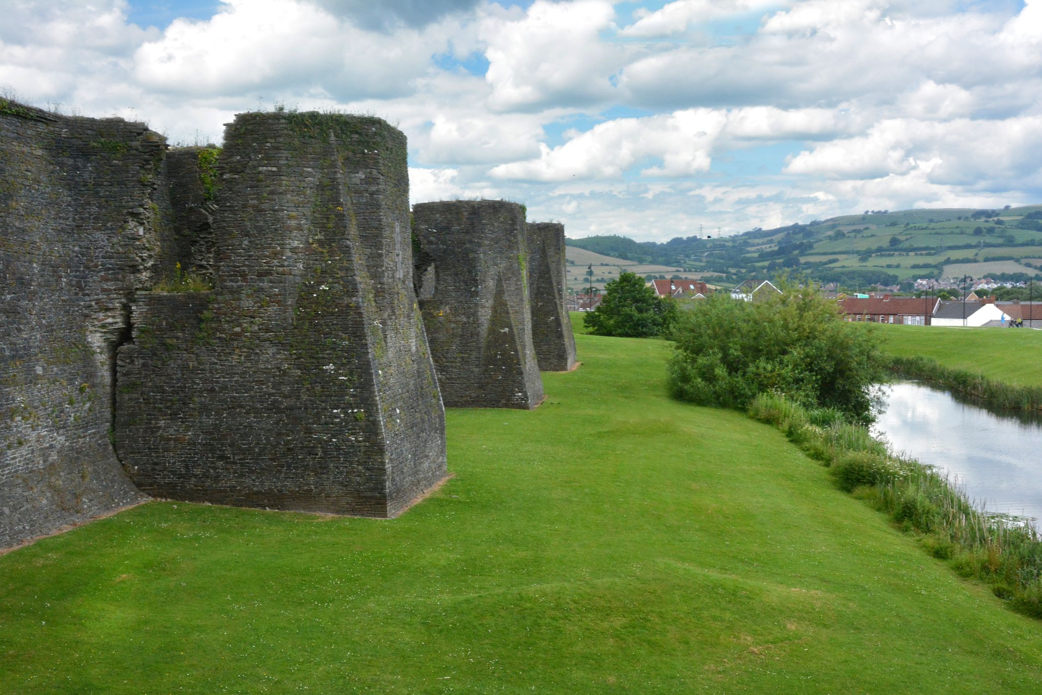 Caerphilly Castle, United Kingdom