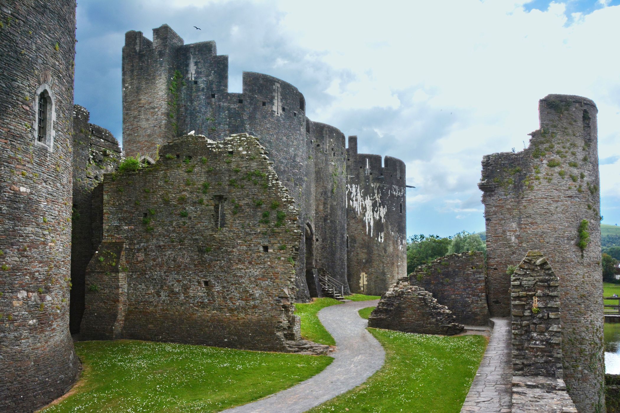 Caerphilly Castle, United Kingdom