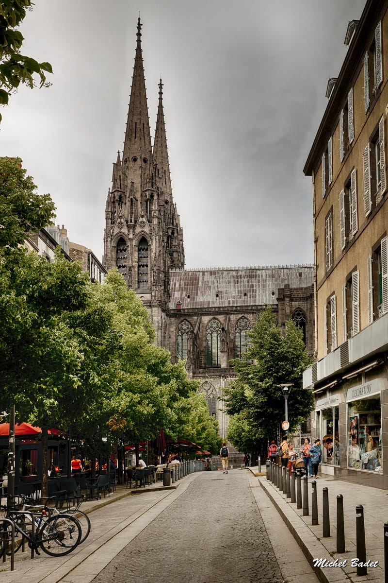Cathedral of Our Lady of the Assumption of Clermont-Ferrand, France