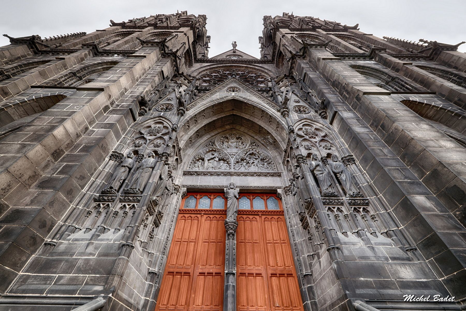 Cathedral of Our Lady of the Assumption of Clermont-Ferrand, France