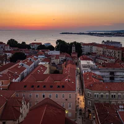 View from the Church of St. Donatus, Zadar, Croatia