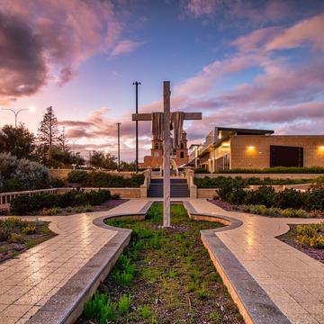 Cross St Francis Xavier Cathedral Geraldton, WA, Australia