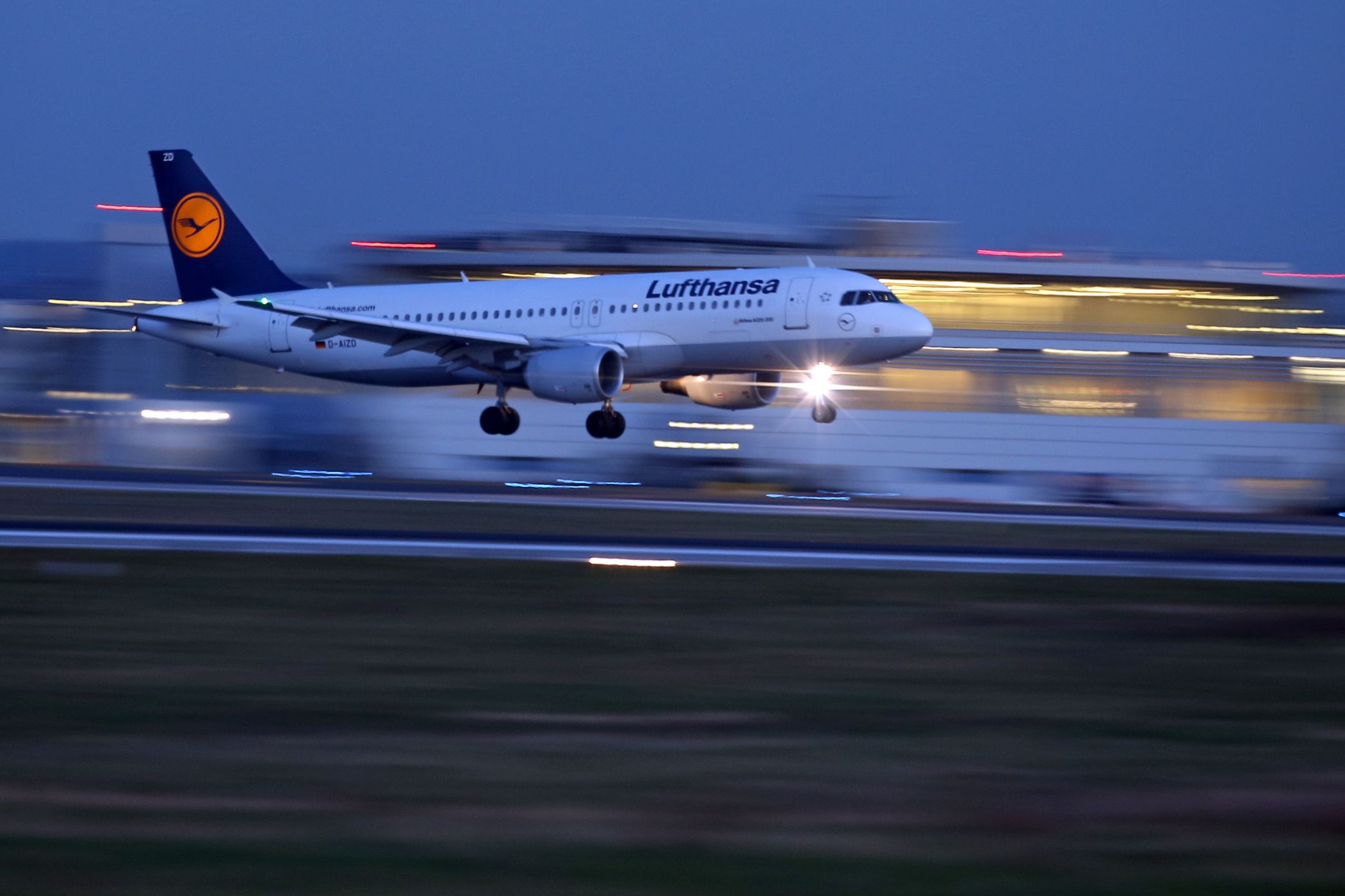 Düsseldorf Airport - opposite site, Germany