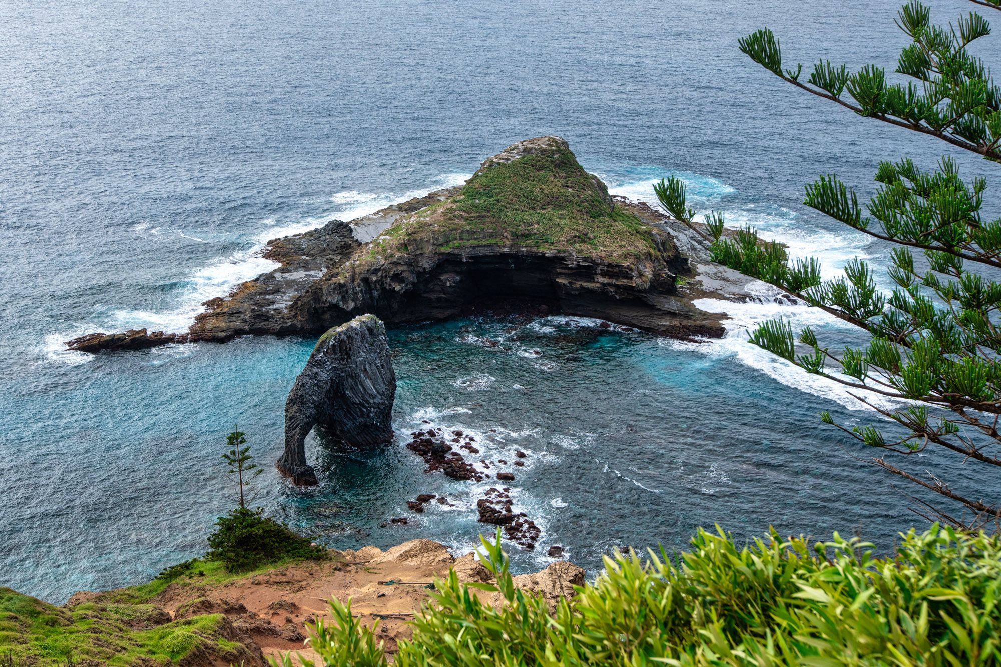 Elephant Rock Sunrise Norfolk Island, Norfolk Island