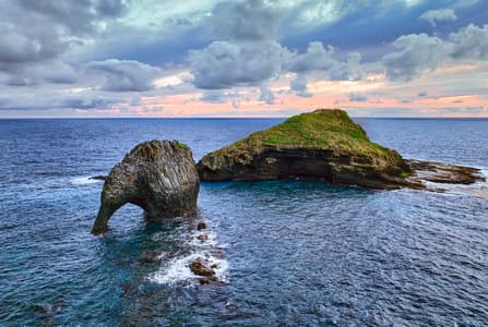 Elephant Rock Sunrise Norfolk Island