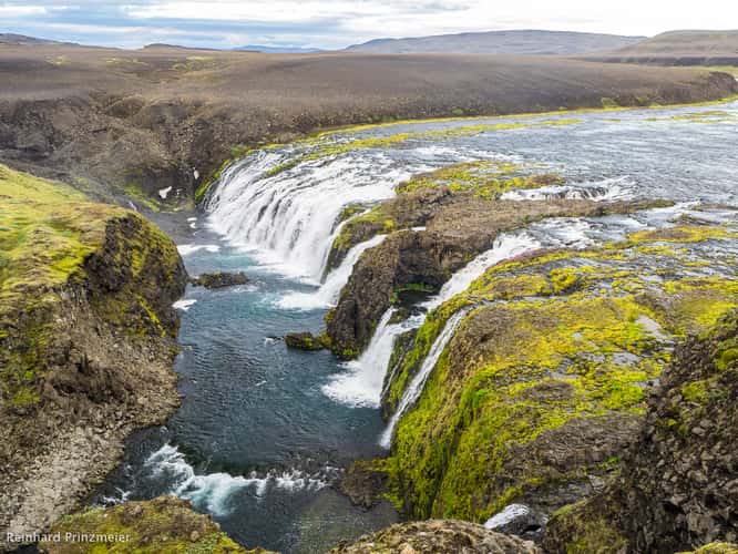 Fagrifoss Waterfall