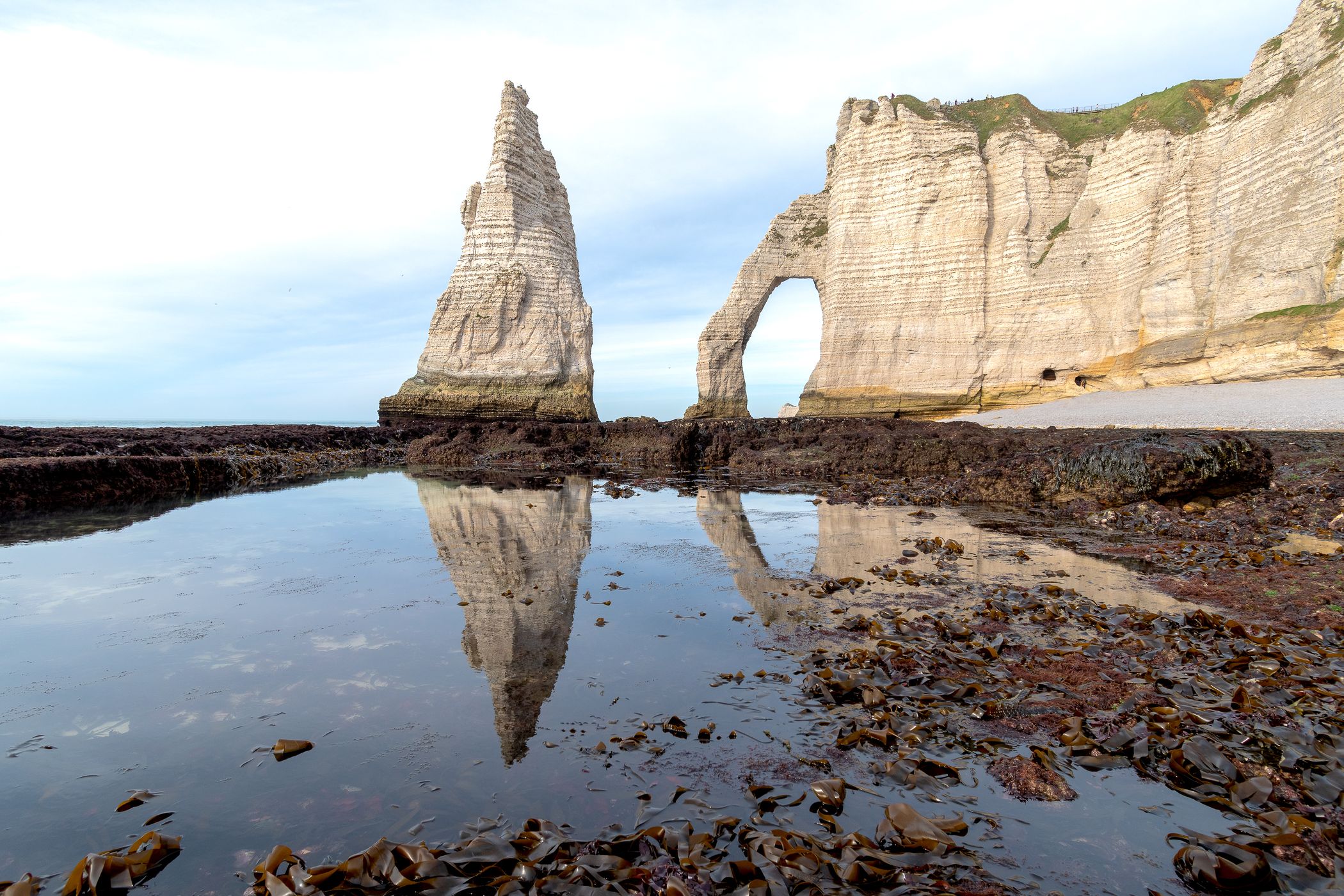 Falaise d‘Aval, France