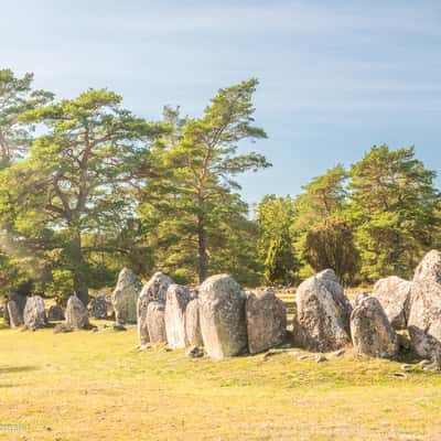 Gålrum Ancient Graves Field, Sweden