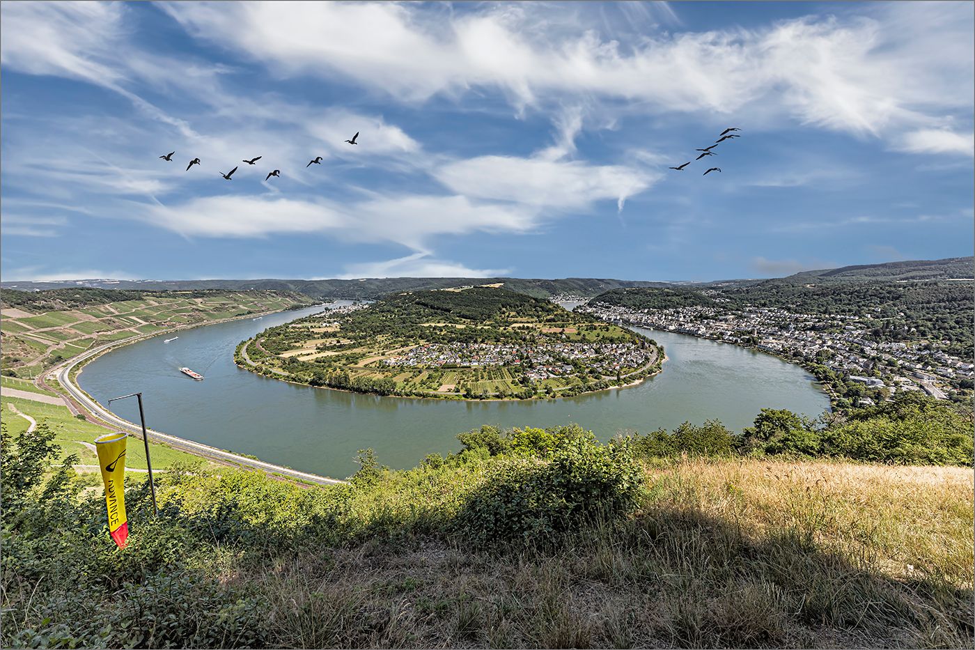 Gedeonseck Rheinschleife / Rhine loop, Boppard, Germany