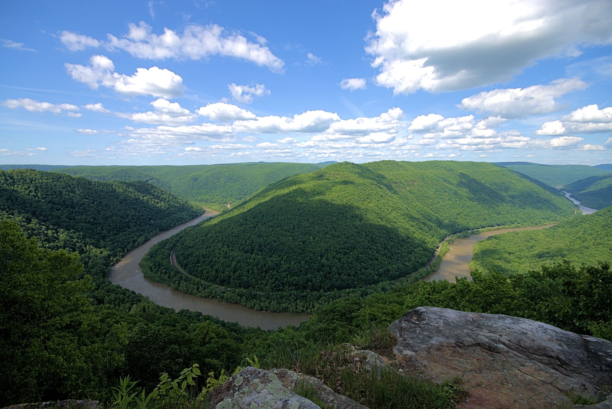 Grandview, New River Gorge NP, USA