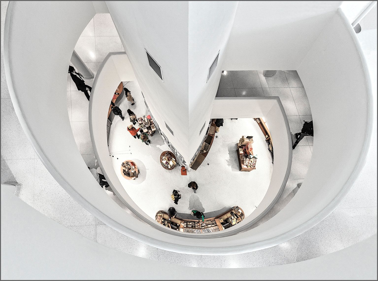 Inside Guggenheim Museum, New York City, USA
