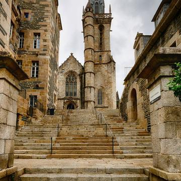 Historic center of Morlaix, France