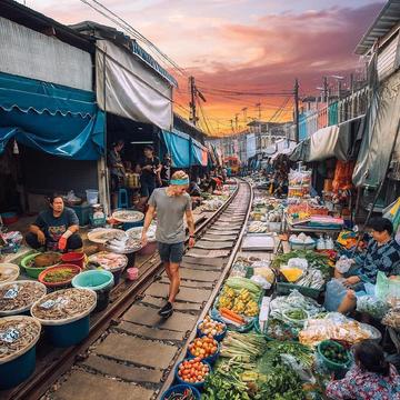 Mae Klong Railway Market, Thailand