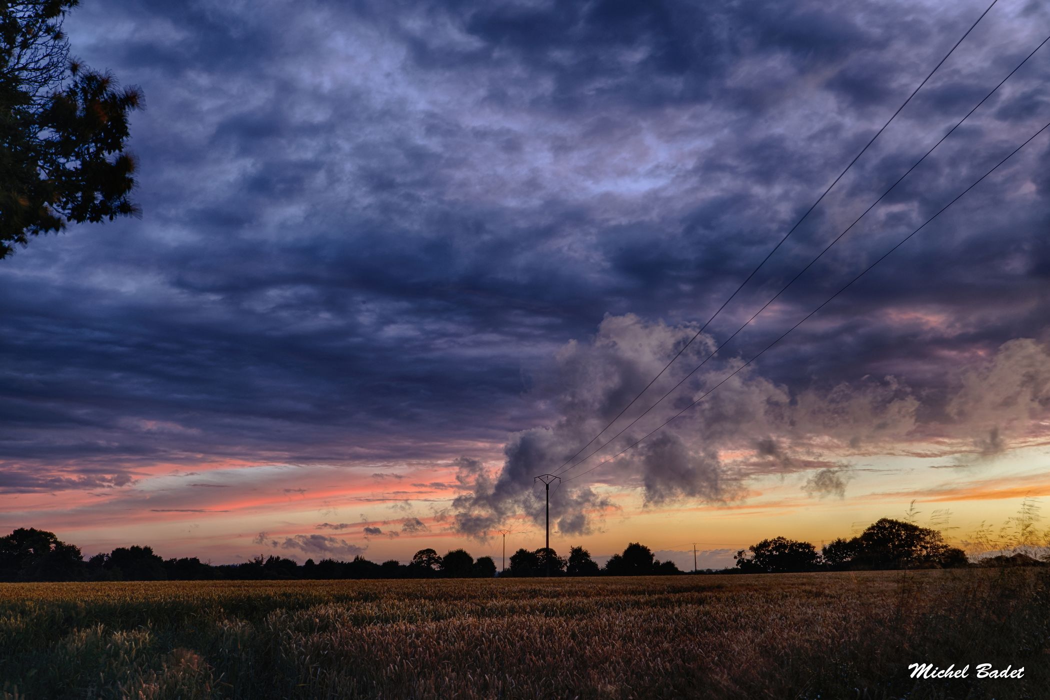 Melesse, Britanny fields, France
