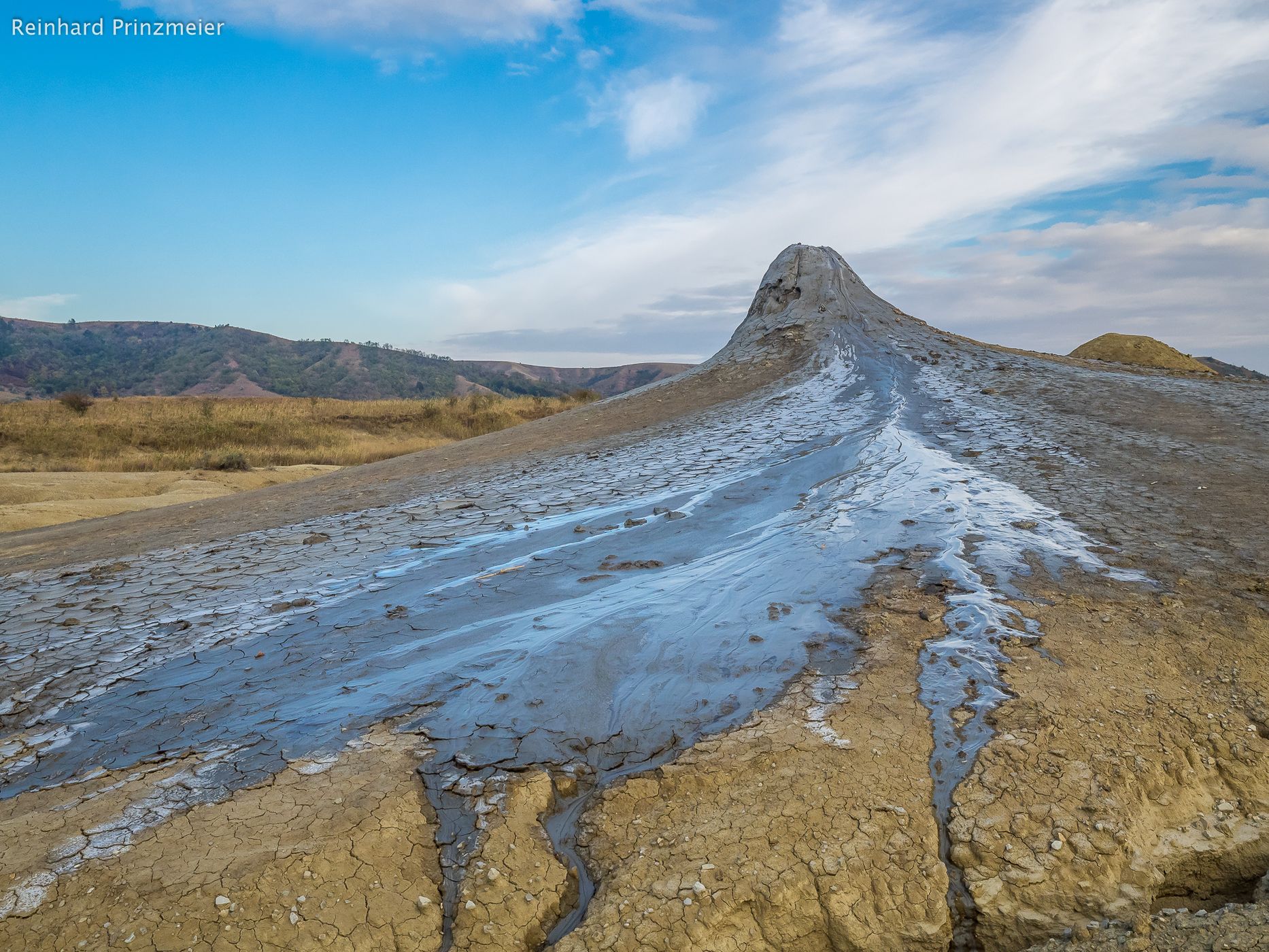 Mud Volcanoes Pâclele Mici, Romania