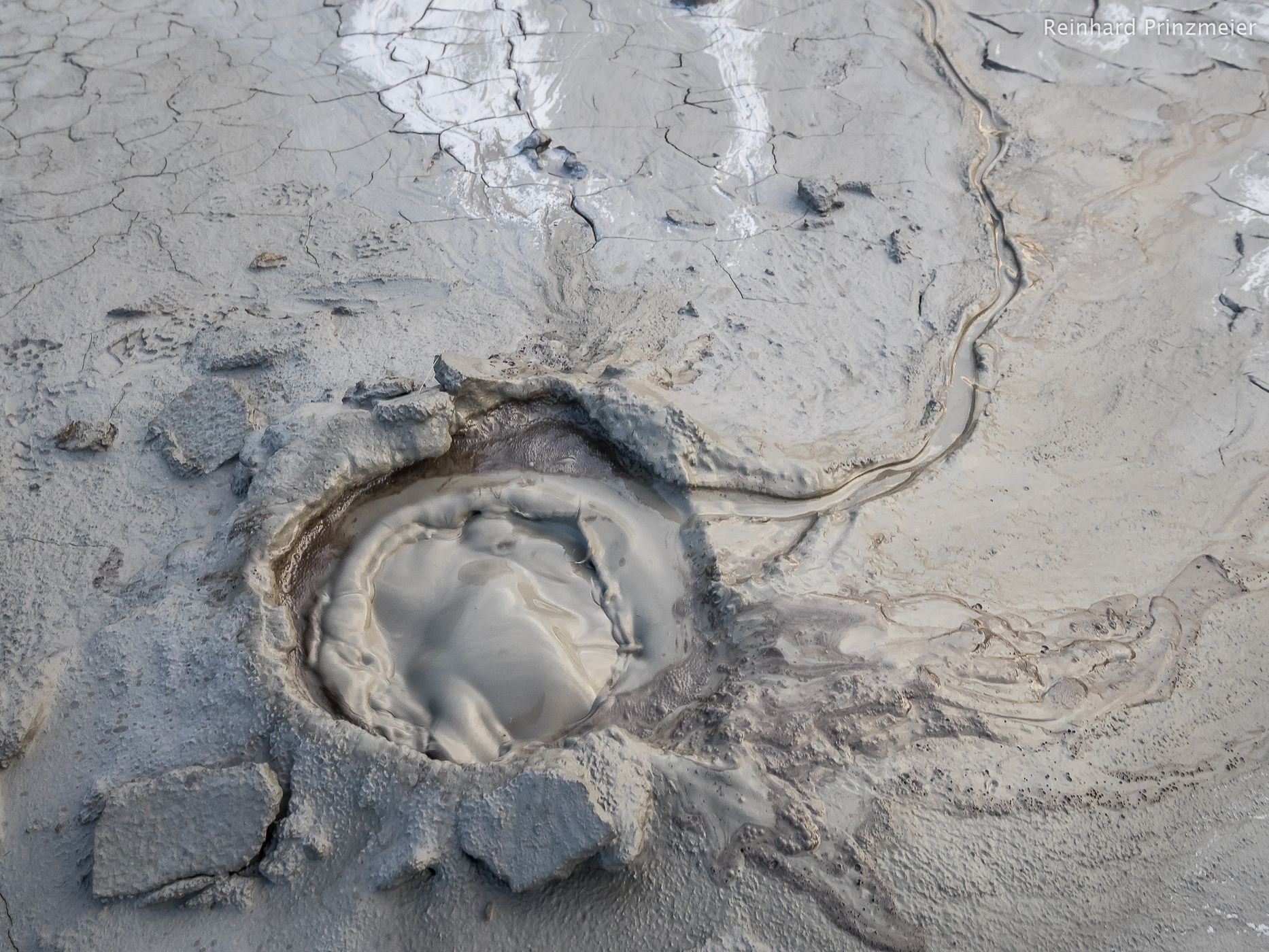 Mud Volcanoes Pâclele Mici, Romania