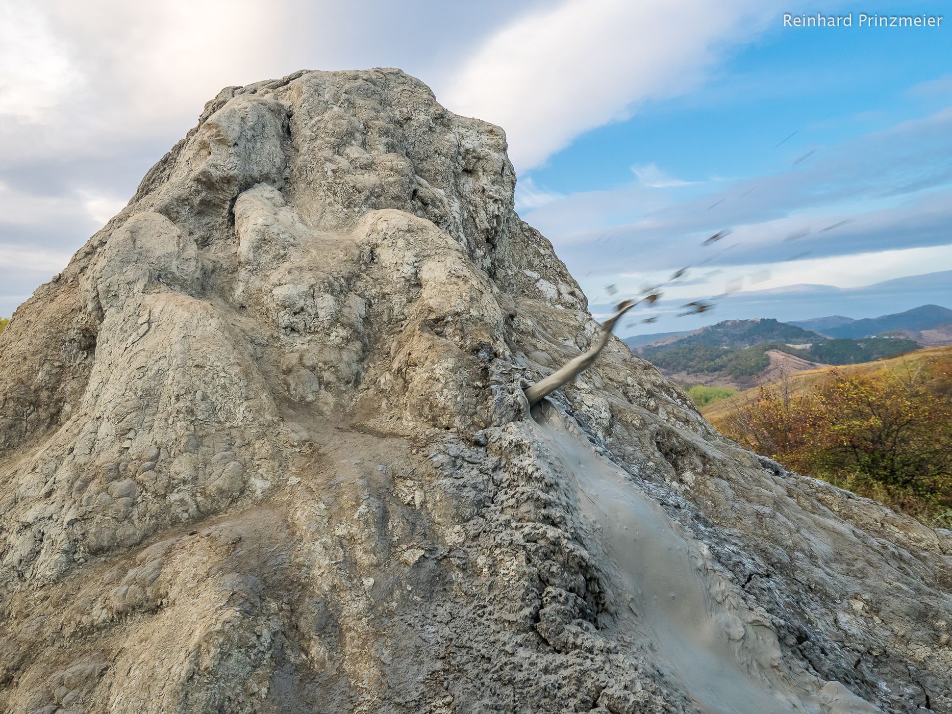 Mud Volcanoes Pâclele Mici, Romania
