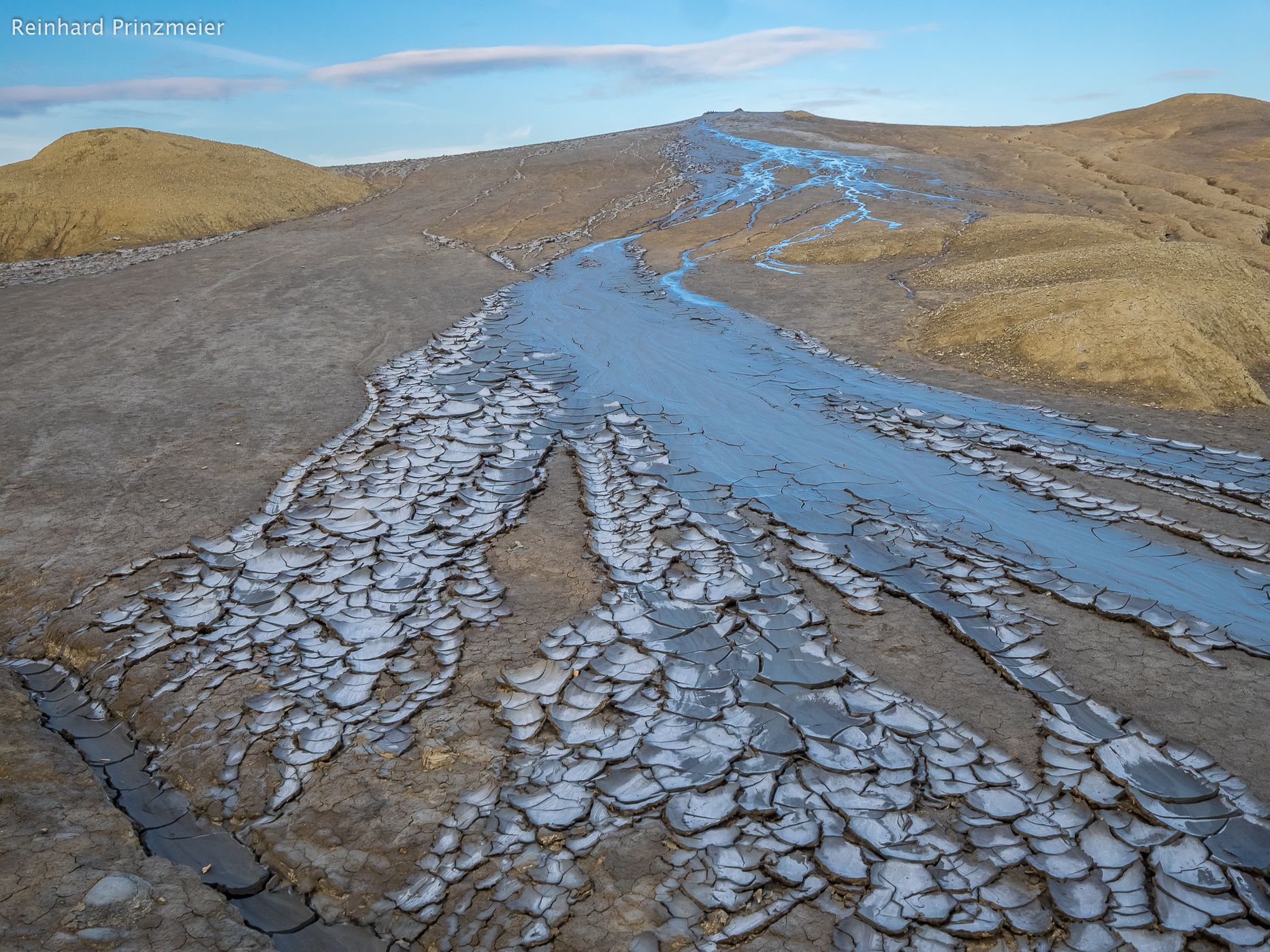 Mud Volcanoes Pâclele Mici, Romania