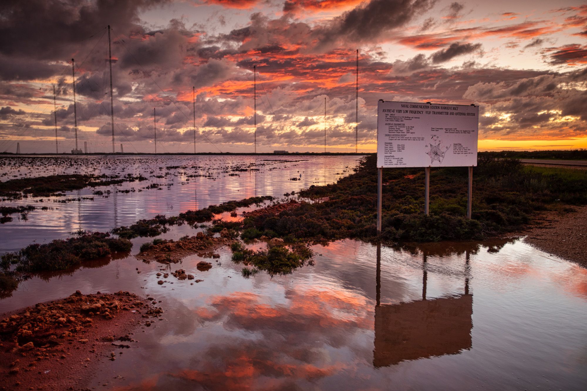 Naval Communication Station Harold E Holt Exmouth WA, Australia