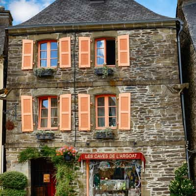 Old house of Châteauneuf-du-Faou, France