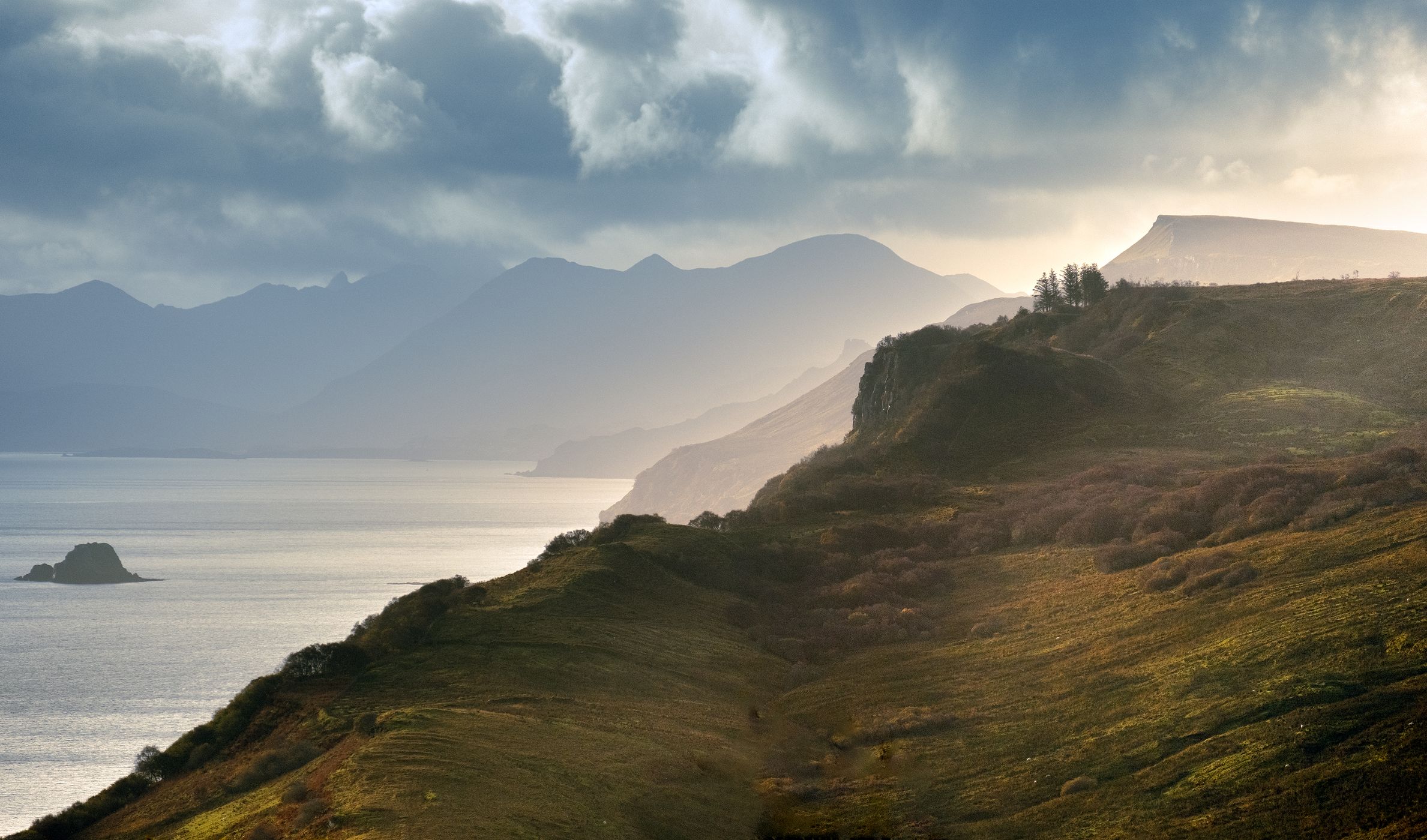 The Cullins seen from the Storr, United Kingdom