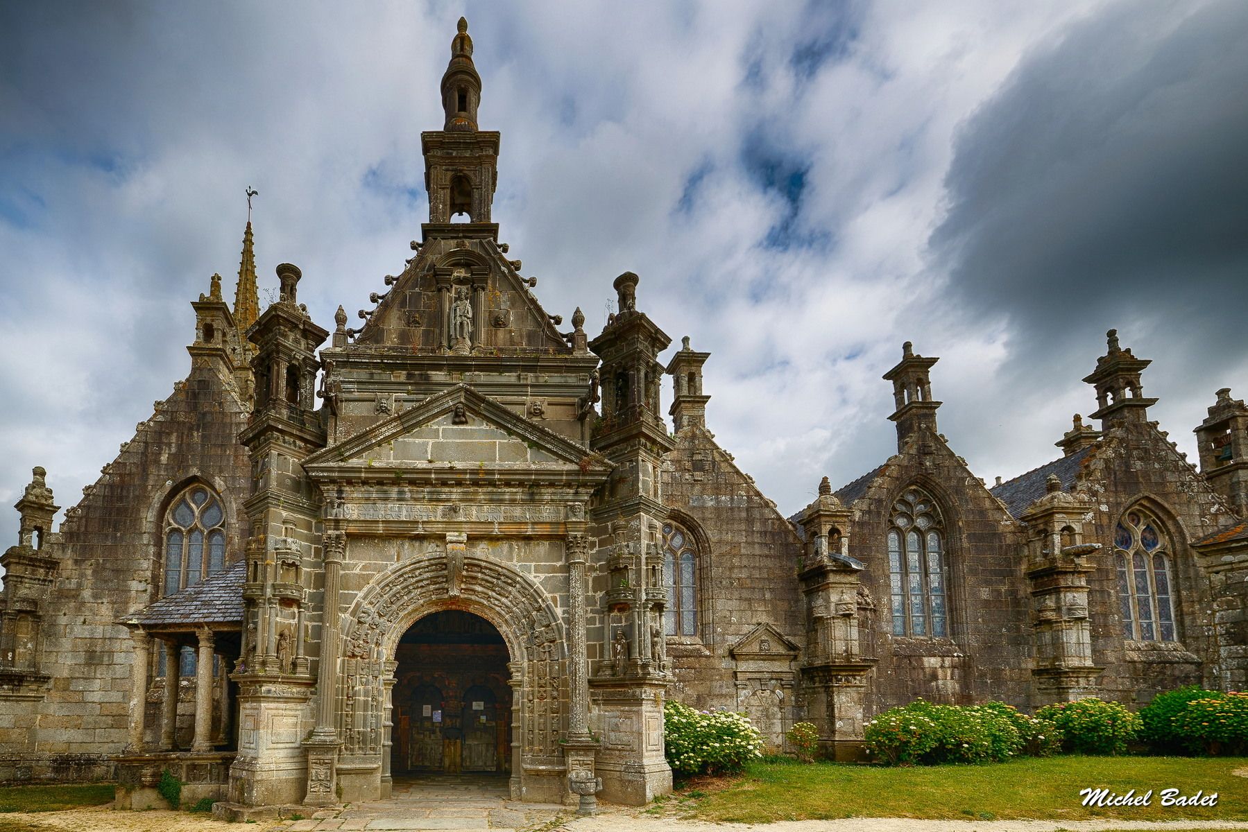 Parish close of Guimiliau, France