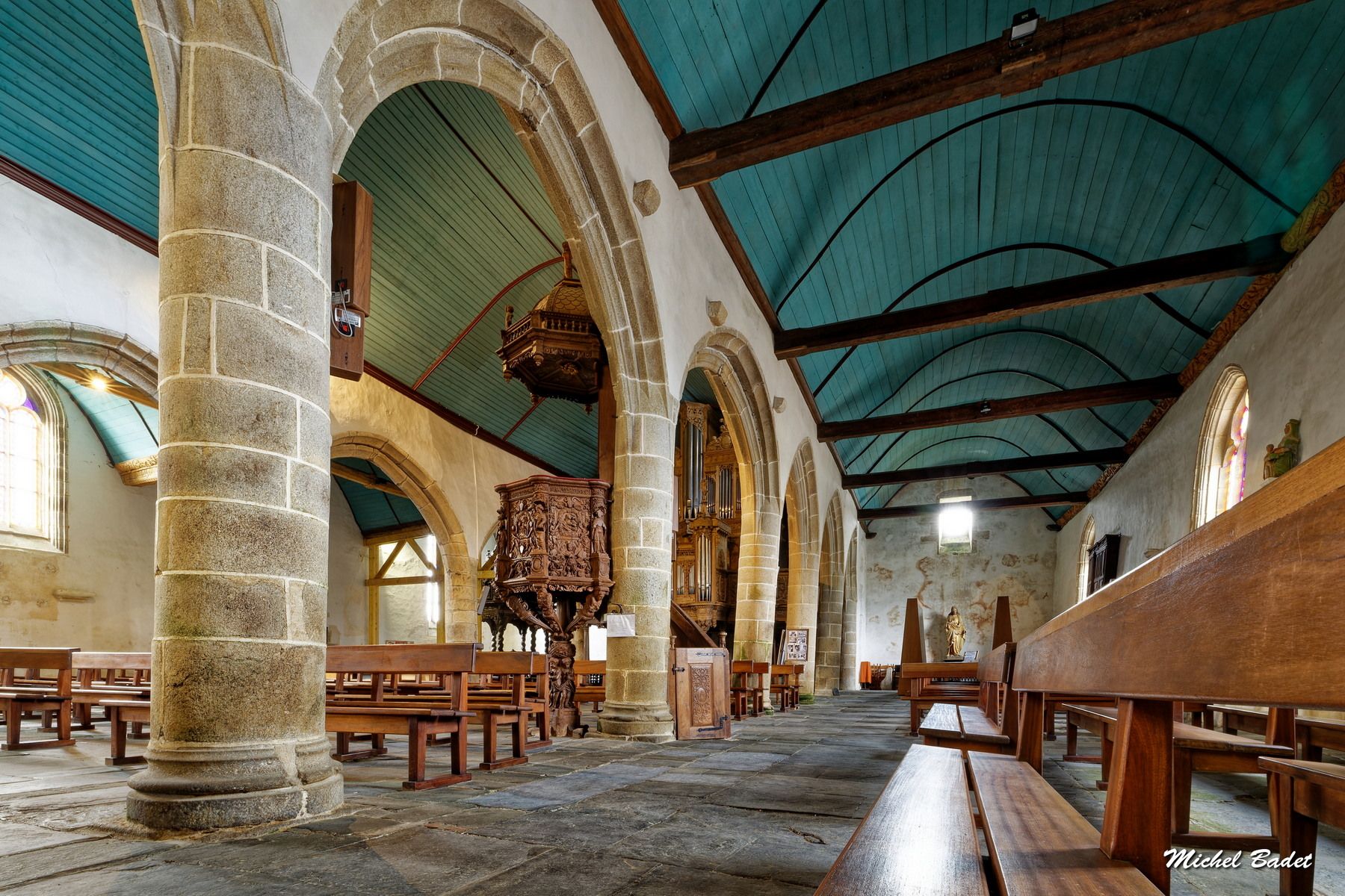 Parish close of Guimiliau, France