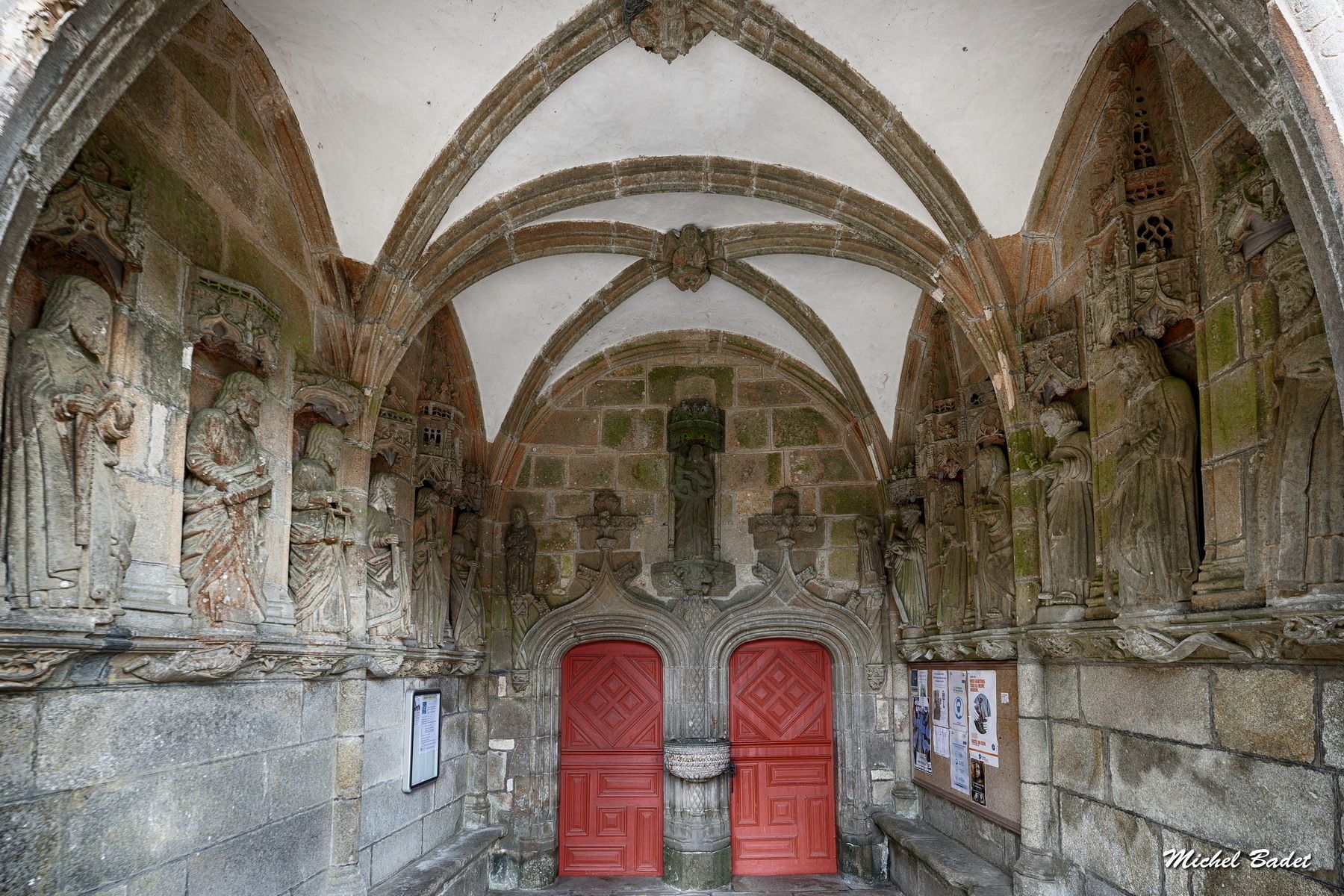 Parish close of Lampaul-Guimiliau, France