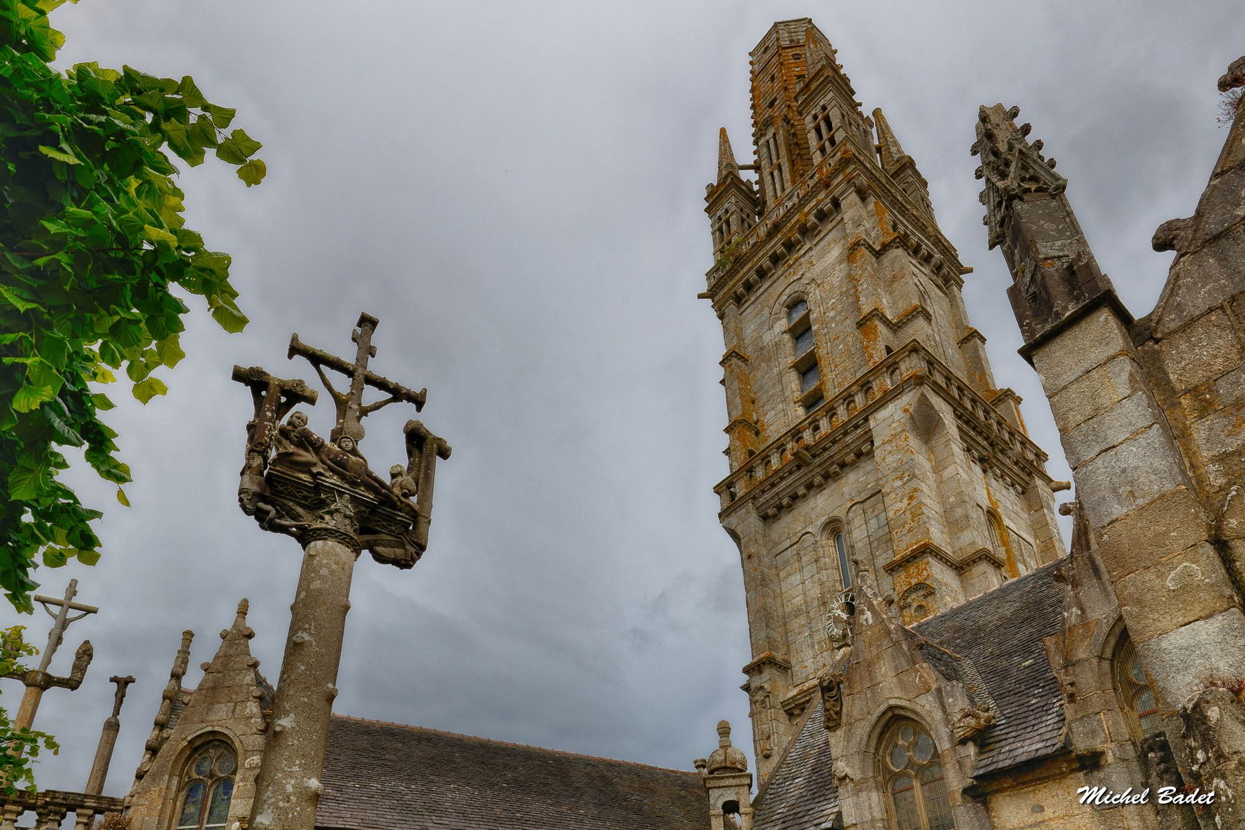 Parish close of Lampaul-Guimiliau, France