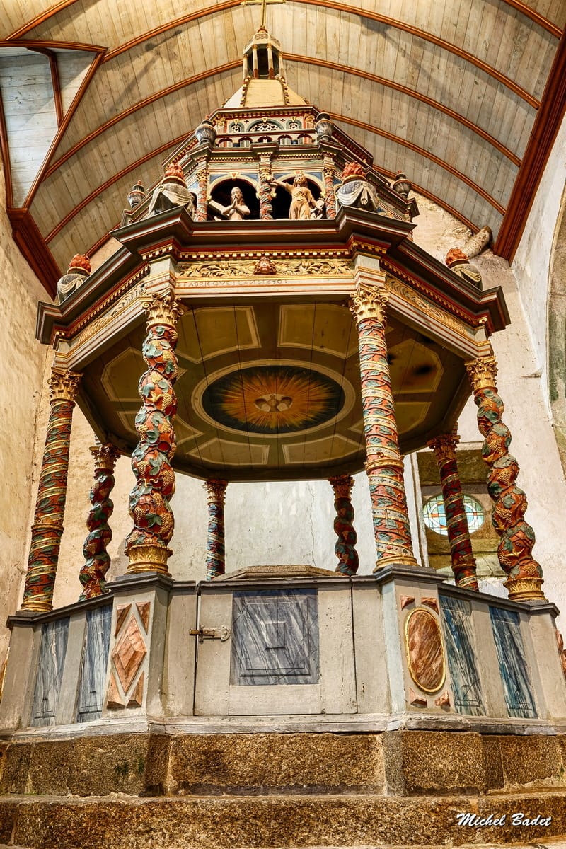 Parish close of Lampaul-Guimiliau, France