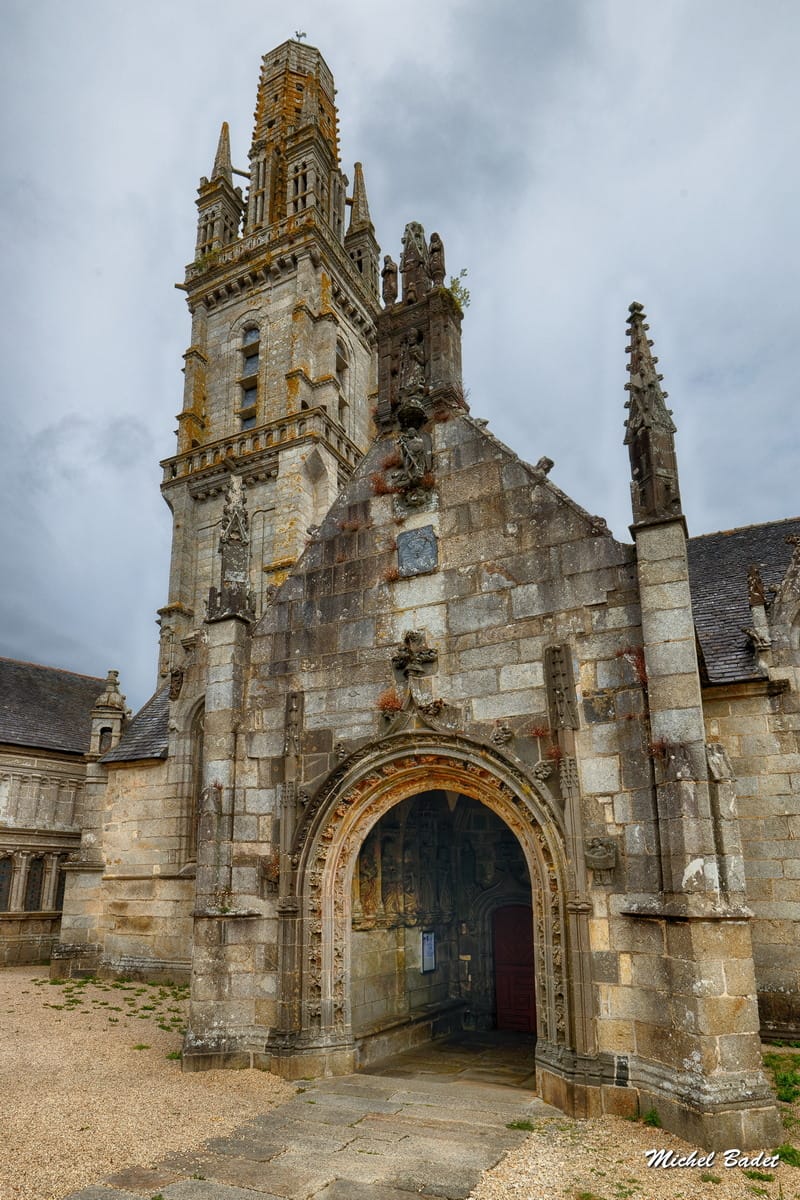 Parish close of Lampaul-Guimiliau, France