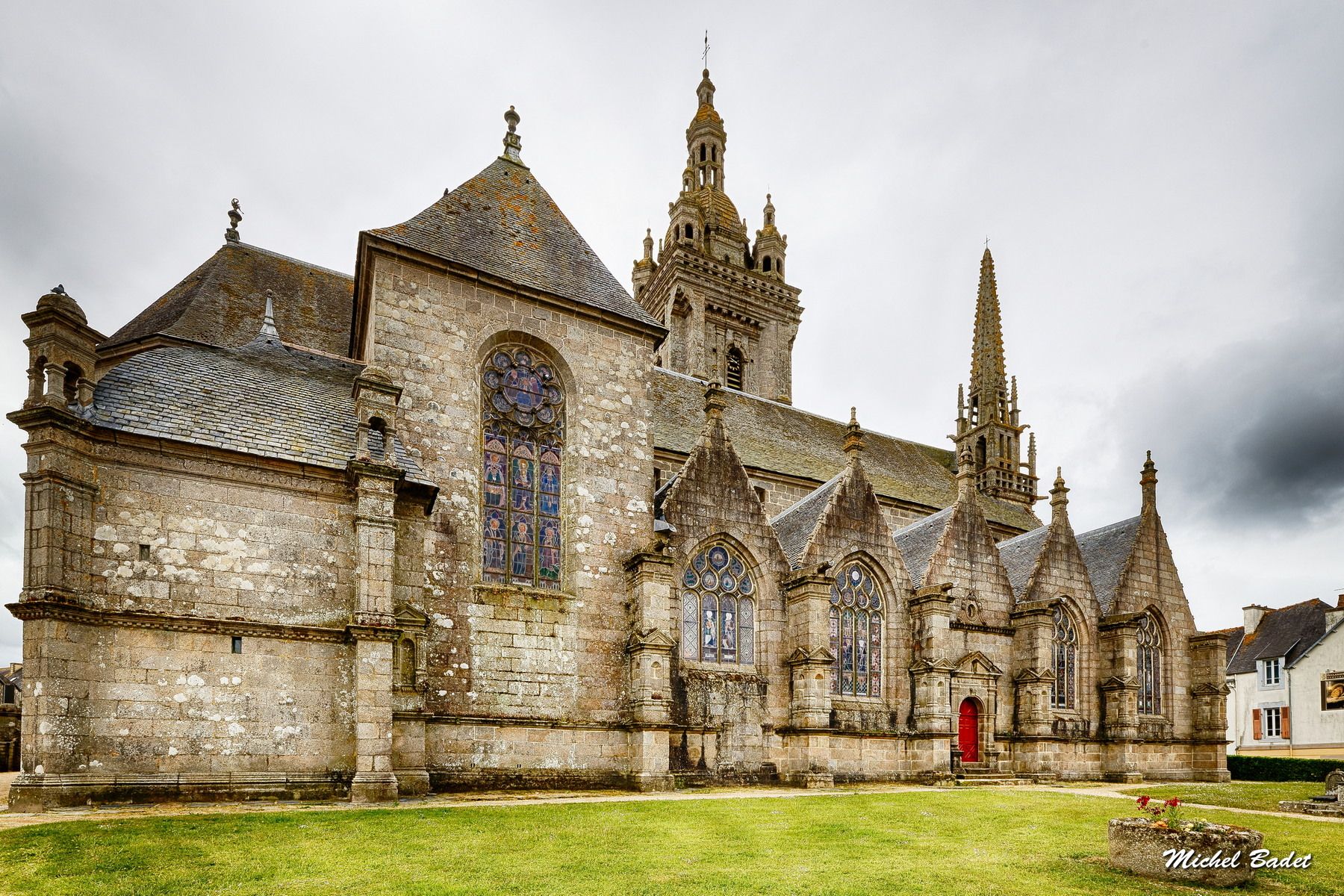 Parish close of Saint-Thégonnec, France