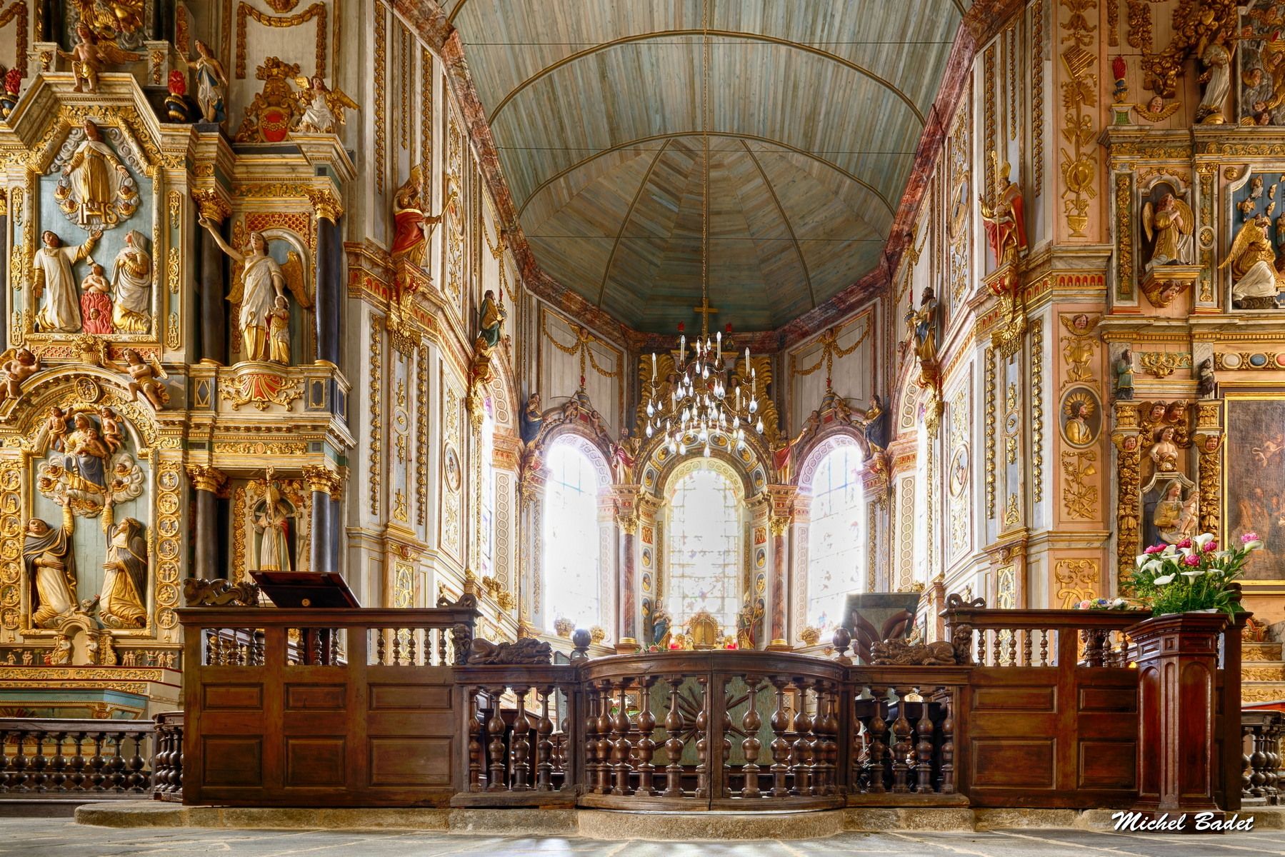Parish close of Saint-Thégonnec, France