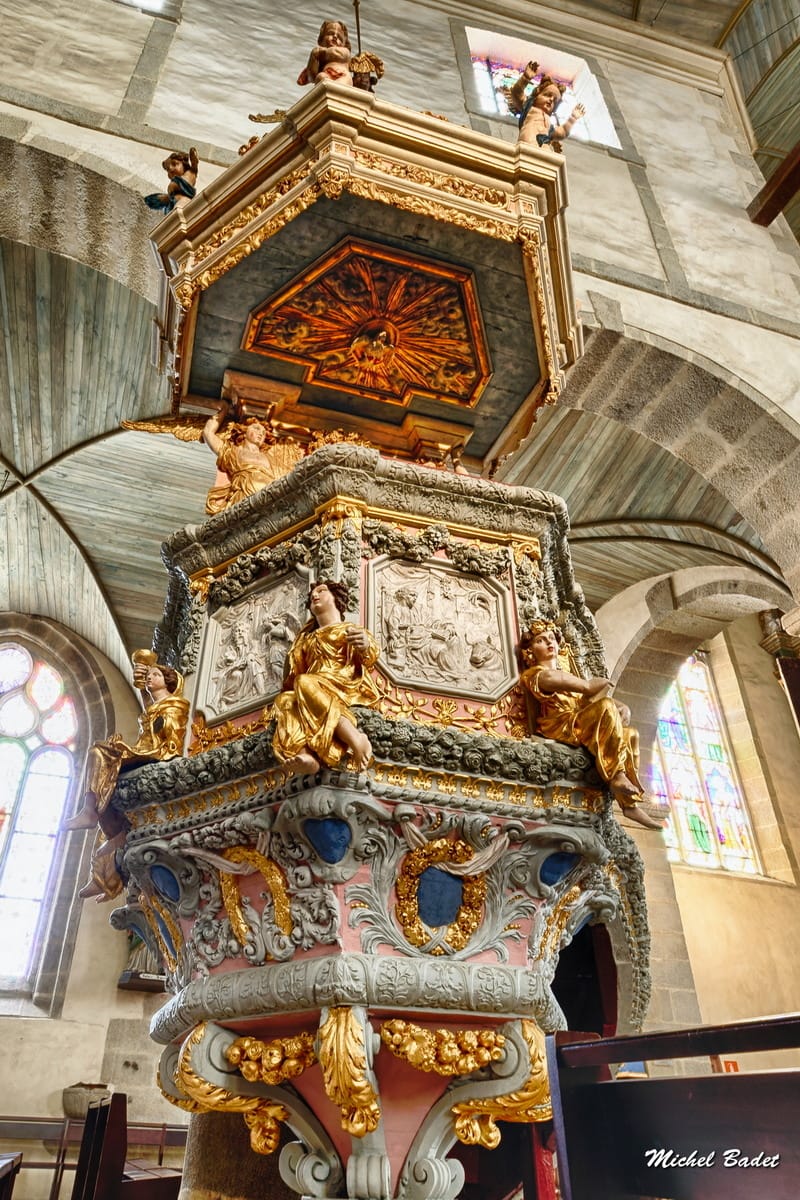 Parish close of Saint-Thégonnec, France