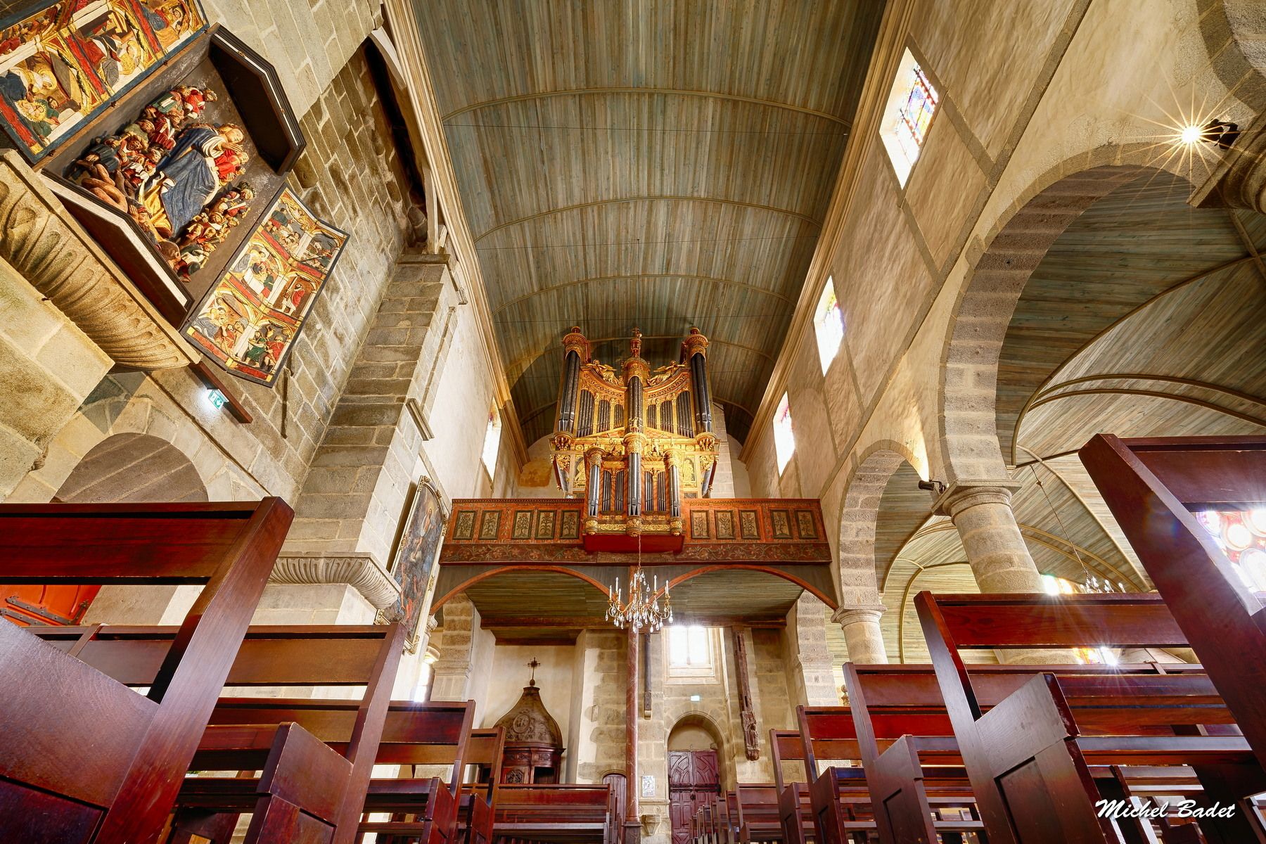 Parish close of Saint-Thégonnec, France