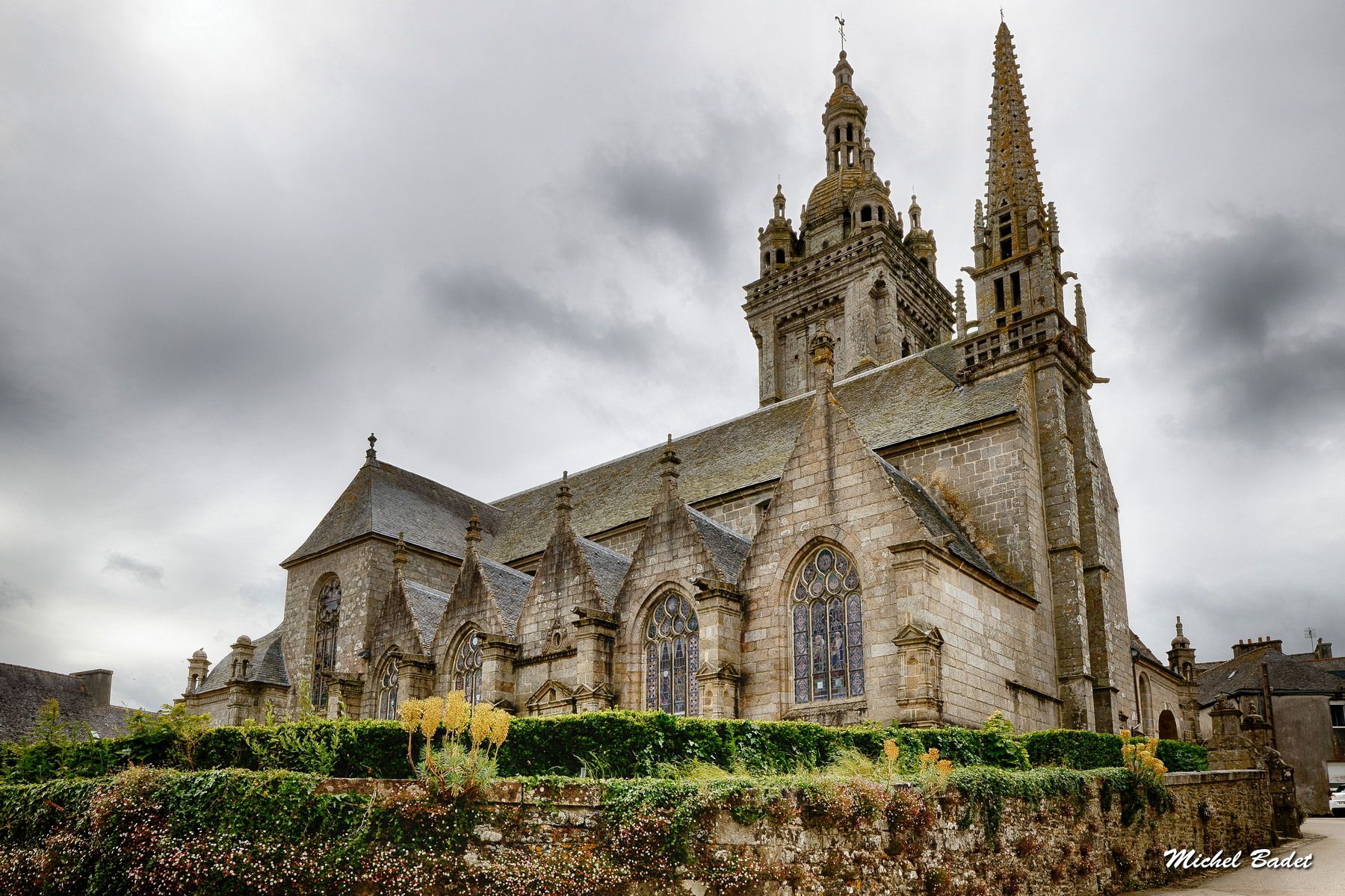 Parish close of Saint-Thégonnec, France