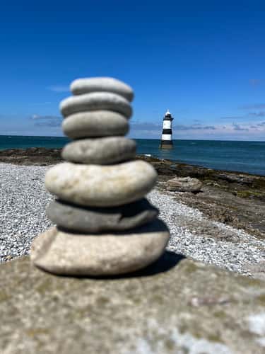 Penmon Lighthouse at Penmon Point