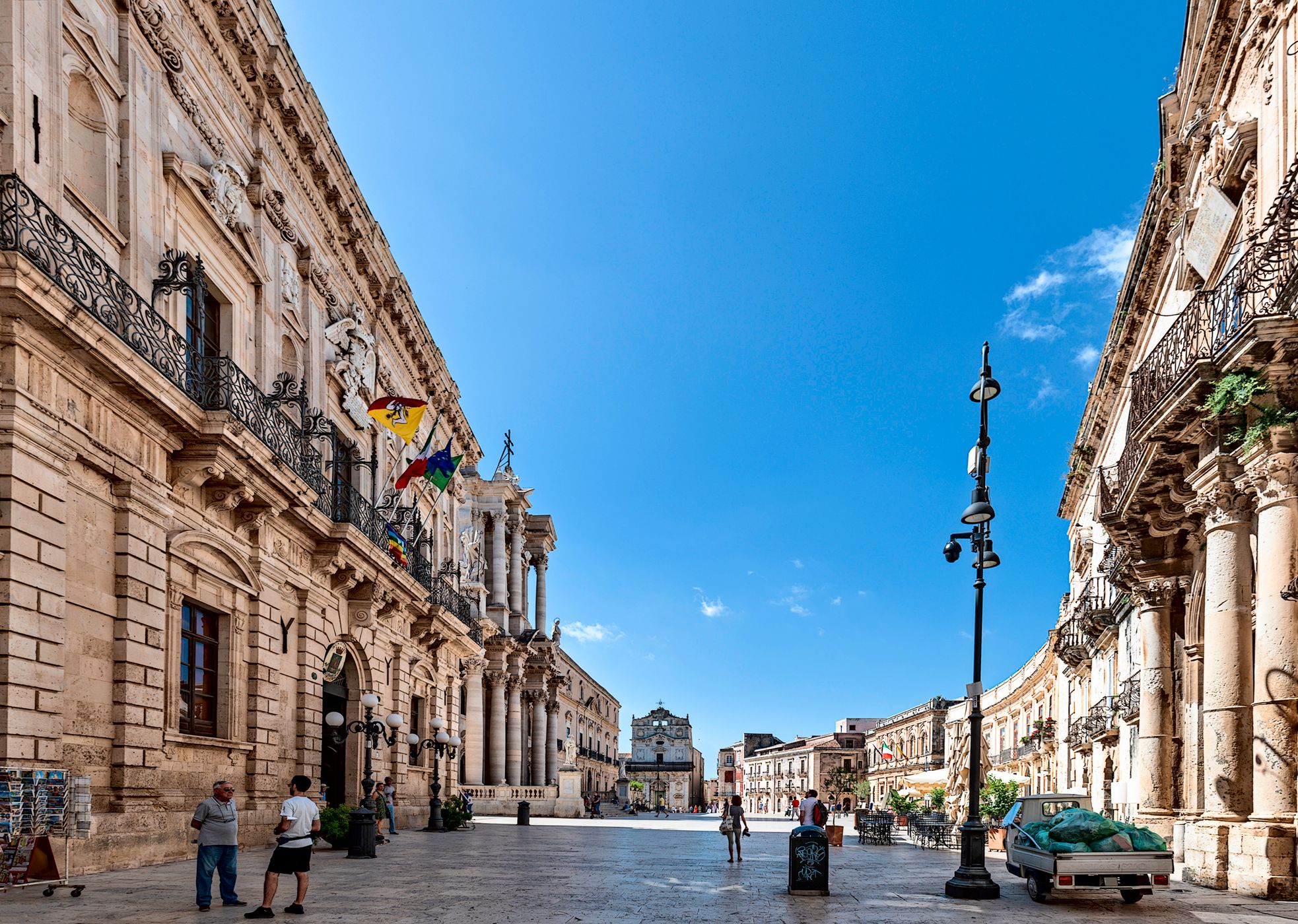 Piazza Duomo Syracus, Italy