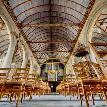Pleyben parish close, France