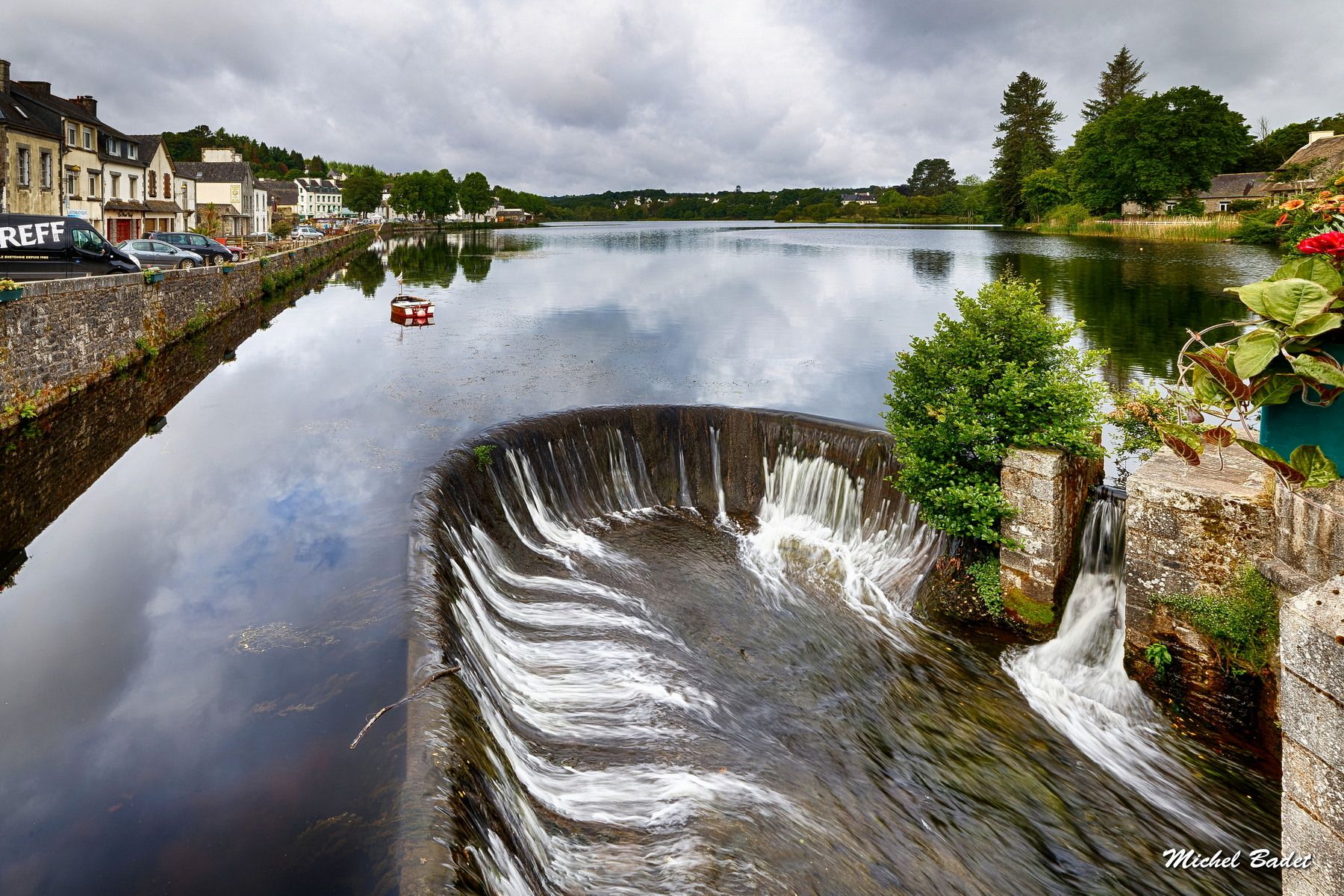 Pond of Huelgoat, France