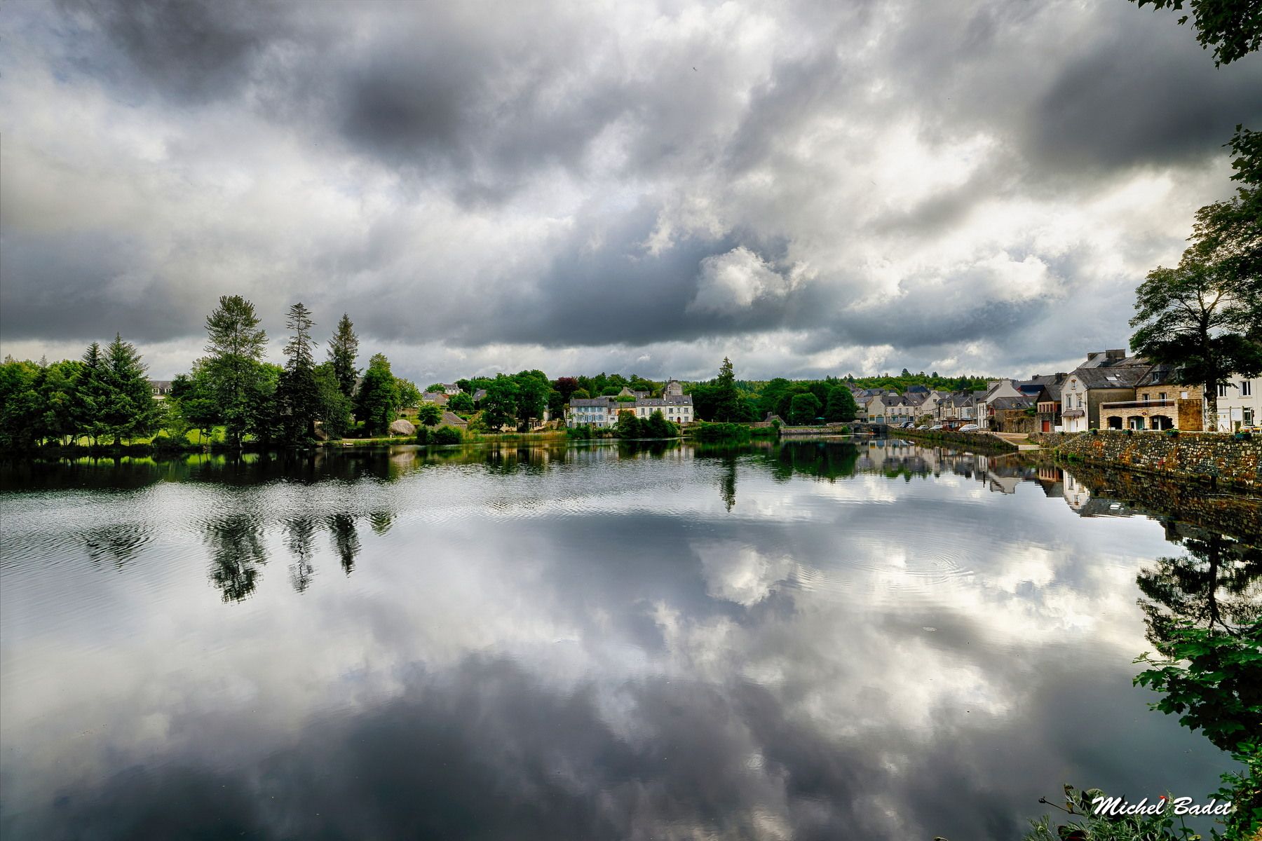 Pond of Huelgoat, France