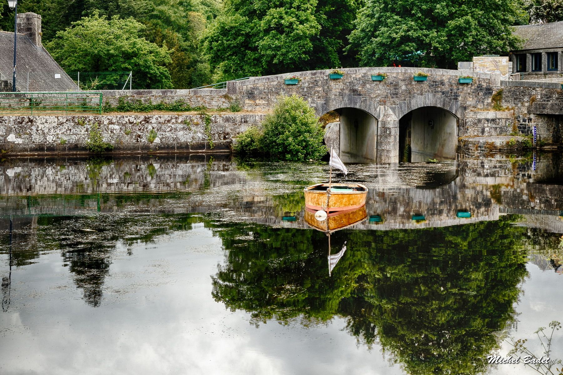 Pond of Huelgoat, France