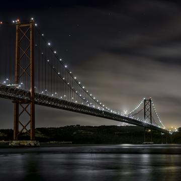 Ponte 25 de Abril bridge, Lisbon, Portugal, Portugal