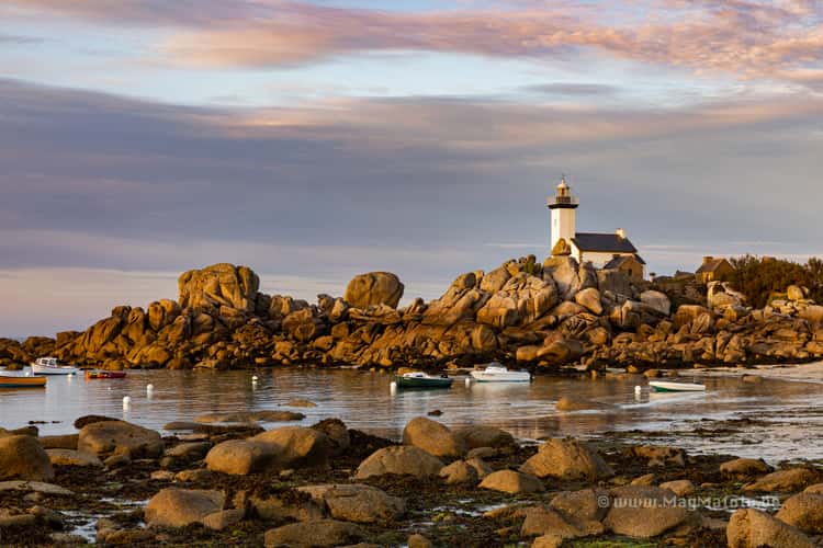 Lighthouse of Pontusval (Phare de Pontusval), Brittany