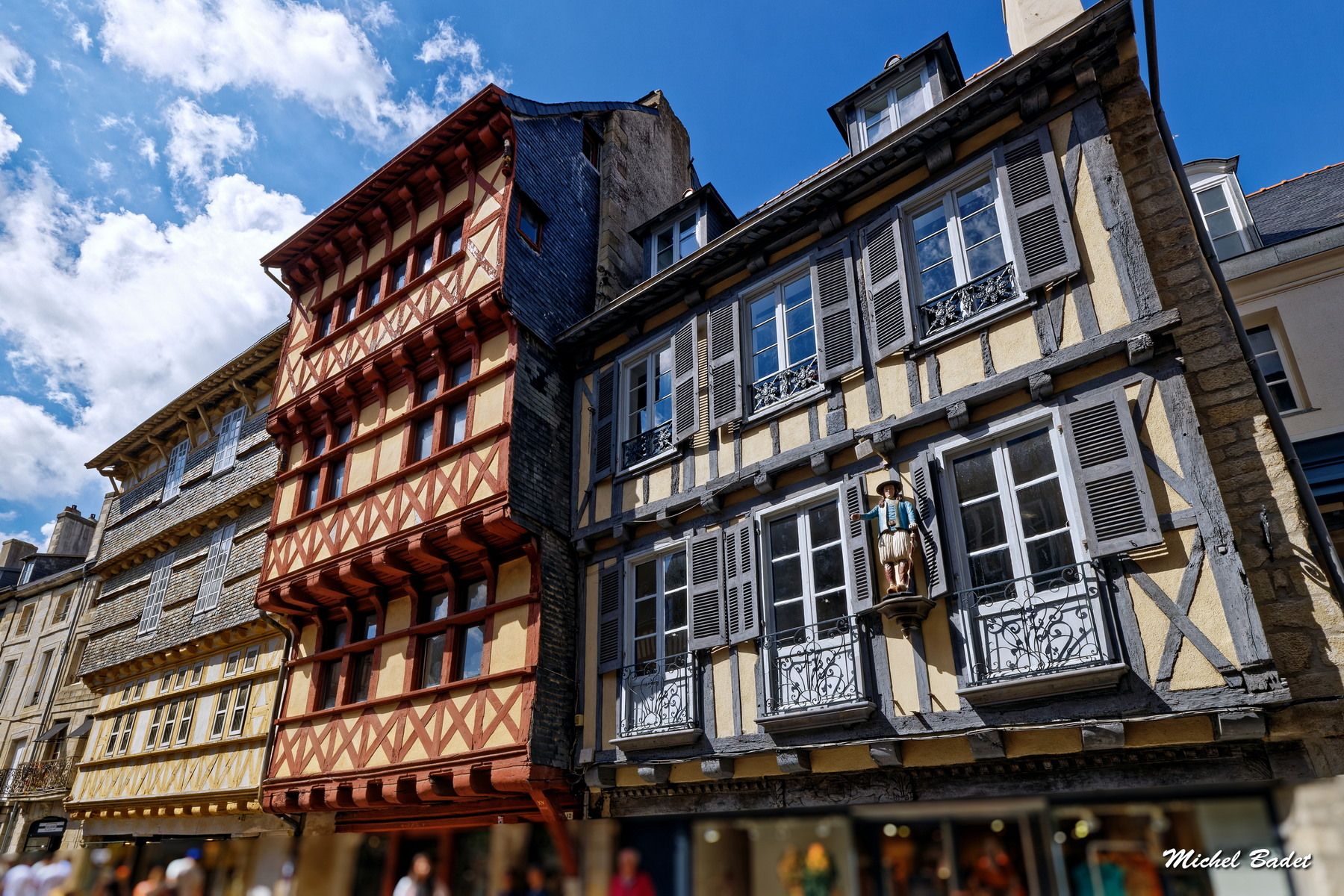 Quimper, rue Kéréon, France
