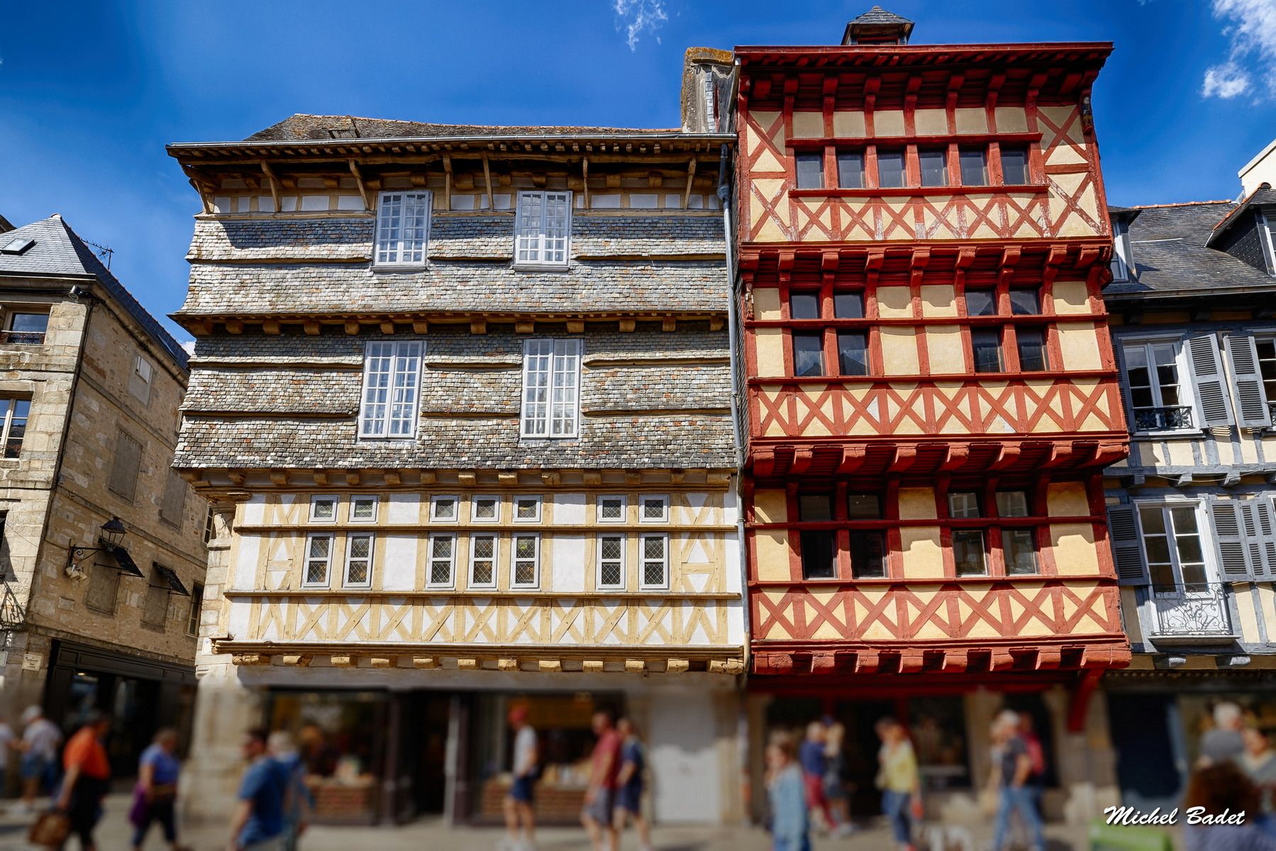Quimper, rue Kéréon, France