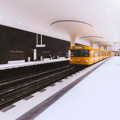 Rotes Rathaus Underground Berlin, Germany